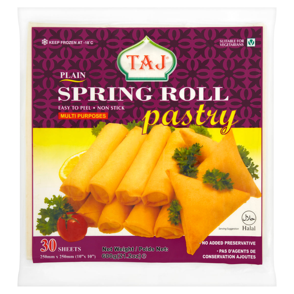 Spring roll pastry 10 inch world deli